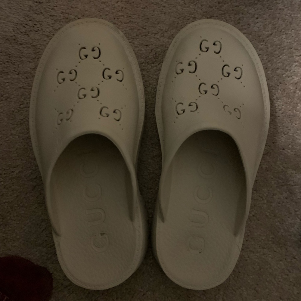 Not authentic Gucci platform mules